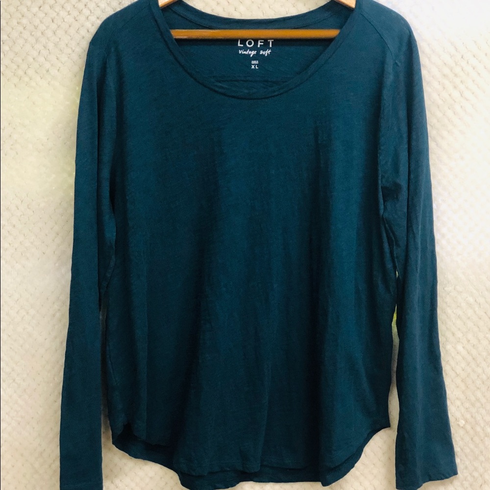 LOFT Long Sleeve Vintage Soft T-shirt XL